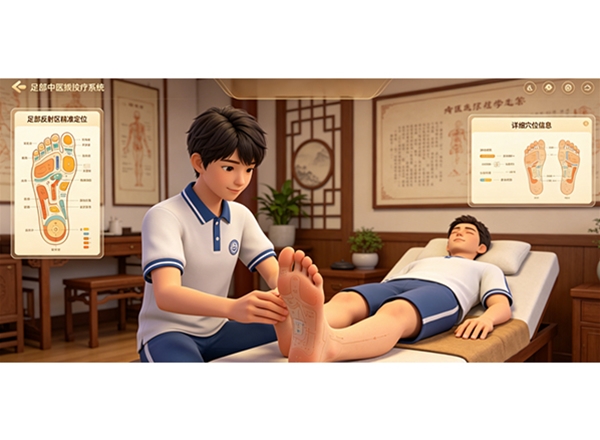 足疗保健虚拟仿真教学系统