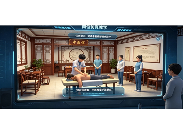 中医推拿虚拟仿真教学系统
